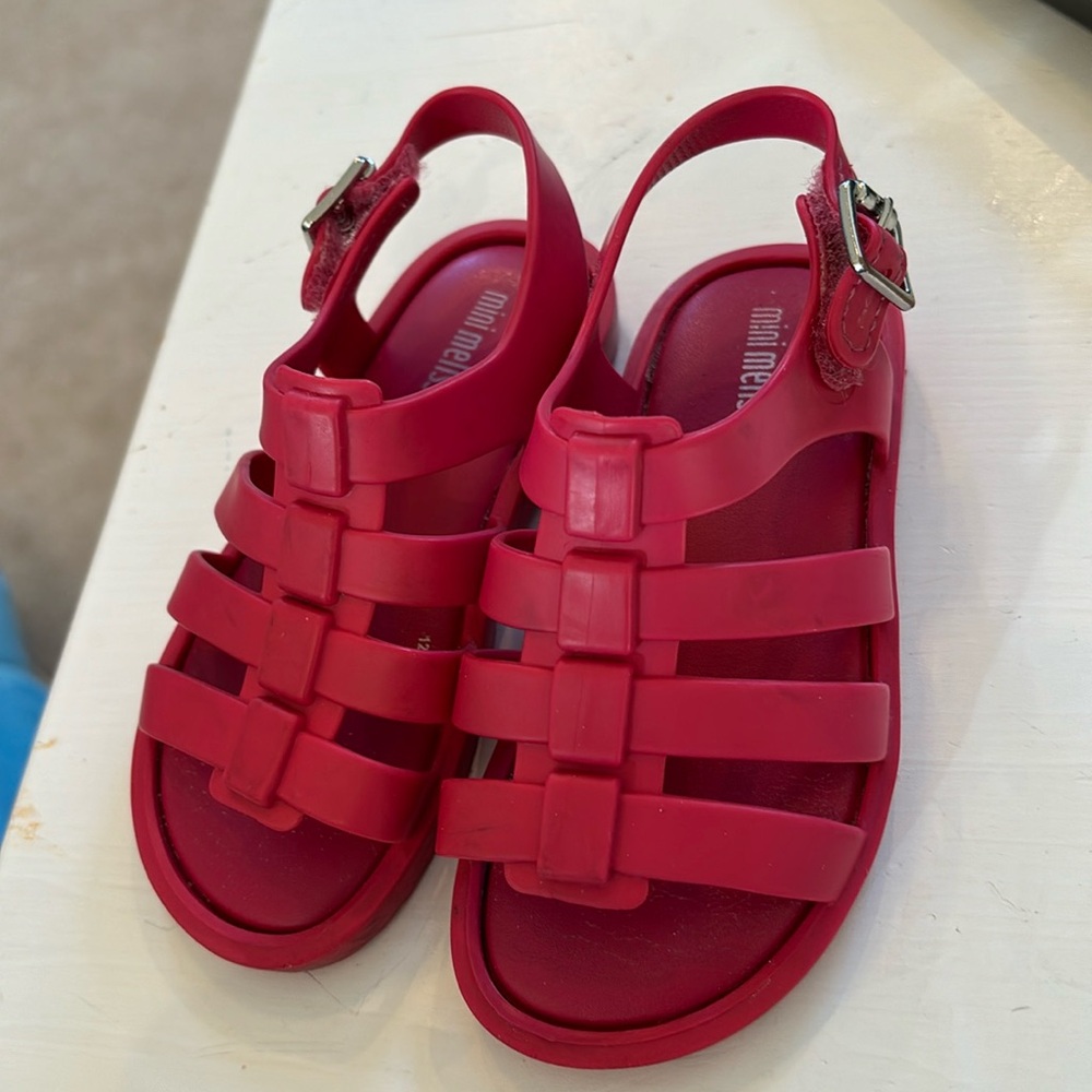 Mini Melissa Pink Sandals